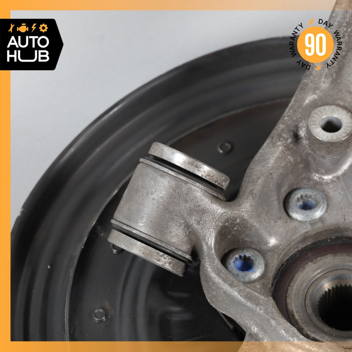 03-13 Bentley Continental GT Rear Left Driver Side Spindle Knuckle Hub OEM 61k - photo 13