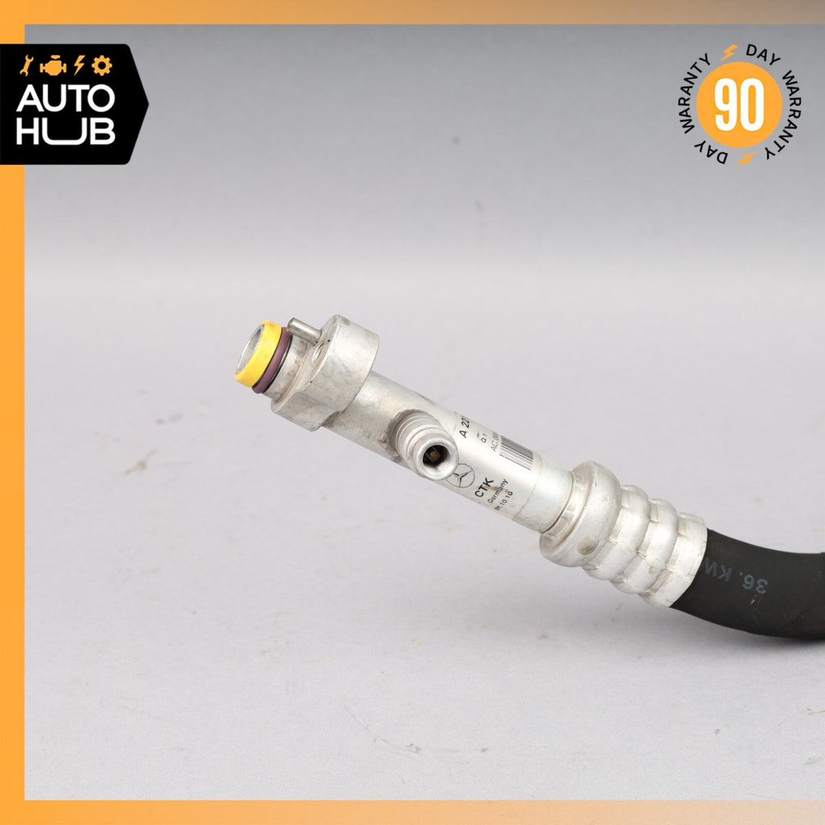 10-13 Mercedes W221 S400 Hybrid AC A/C Air Conditioning Line Hose 2218308615 OEM - photo 7