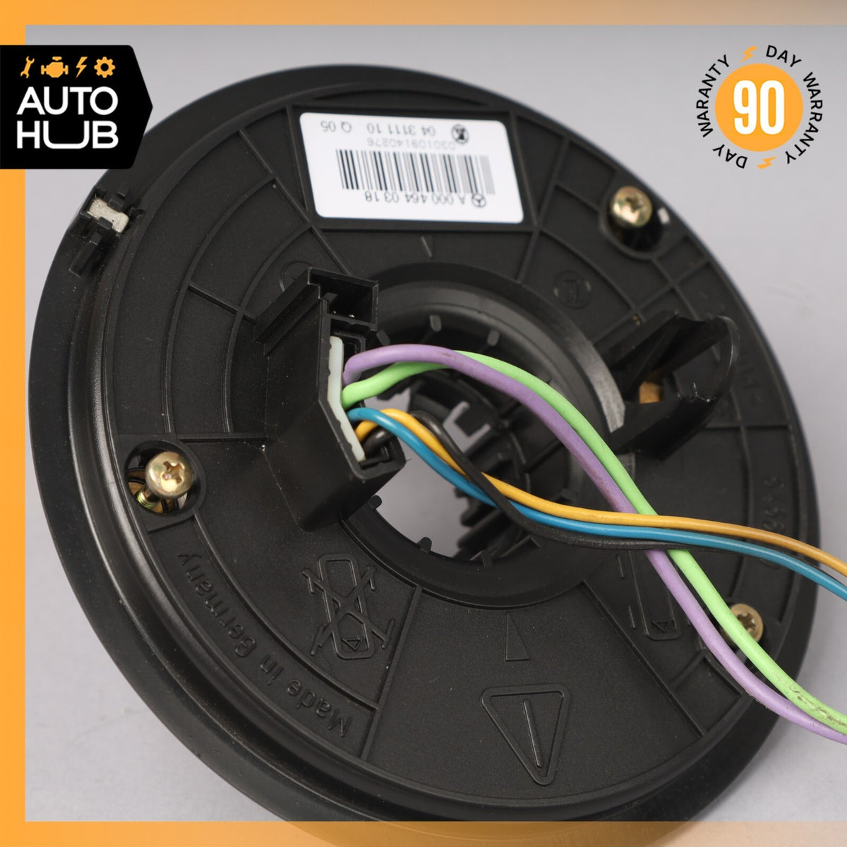 00-06 Mercedes W220 S350 S55 AMG Steering Column Angle Sensor Clock Spring OEM - photo 3