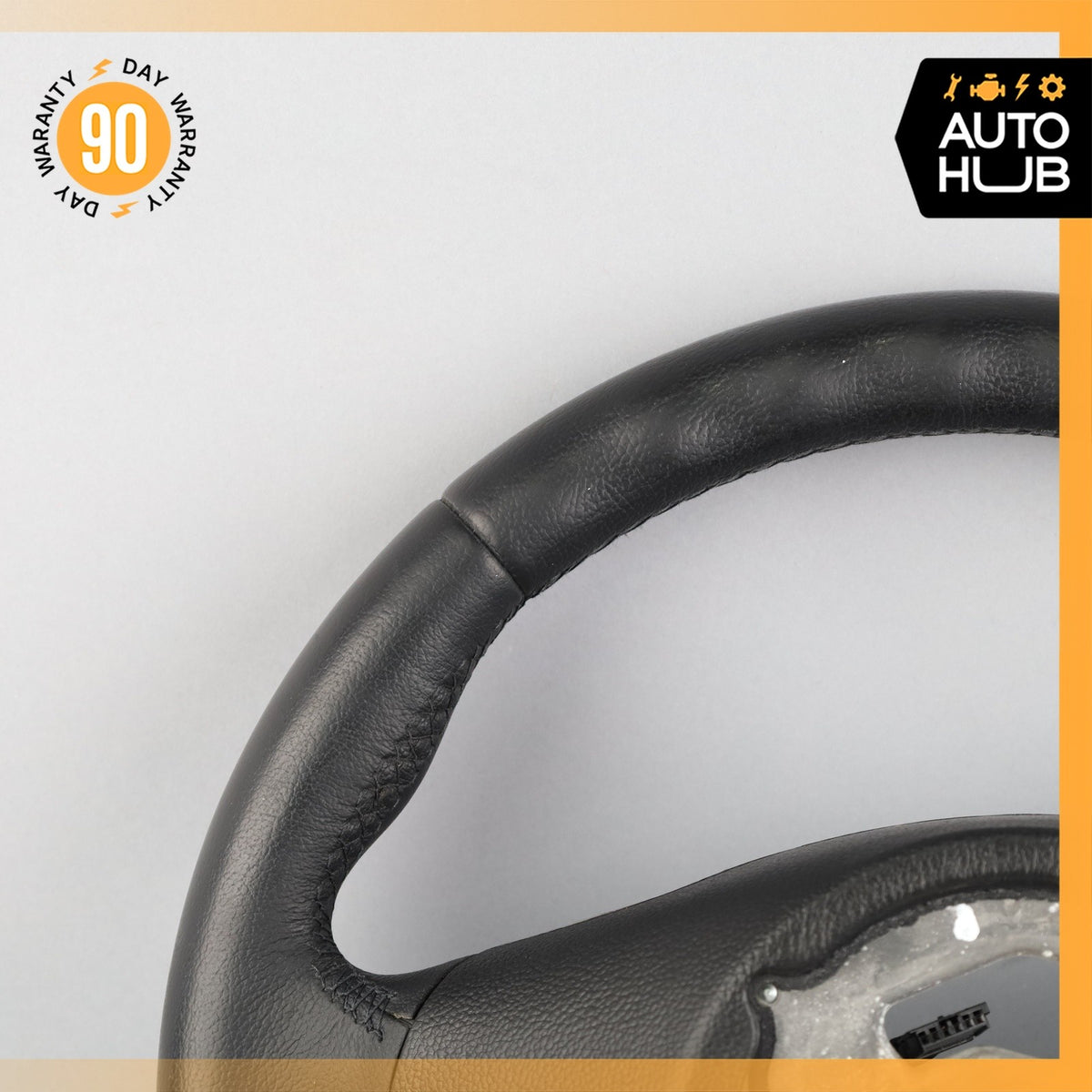 BMW E88 128i 135i Sport Steering Wheel Black w/ Switch 32306795574 OEM - photo 11