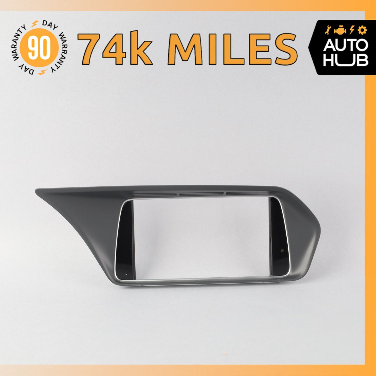 14-17 Mercedes W207 E550 E350 Dashboard Display Screen Trim Bezel Cover OEM - photo 1