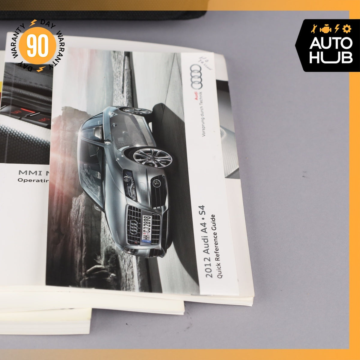 2012 Audi B8 S4 Owner's Operator's Manual Book Set OEM - photo 4