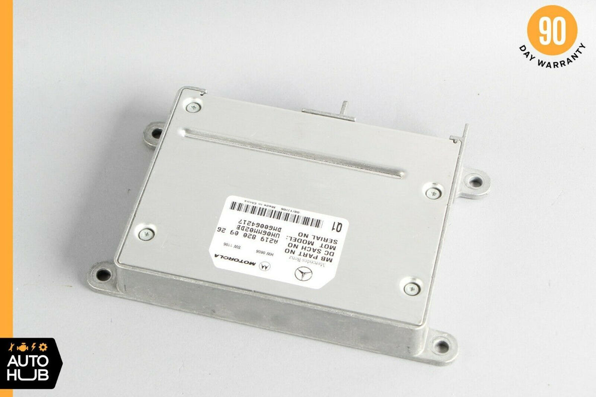 06-12 Mercedes R230 SL500 GL450 E350 Communication Control Module 2198200926 OEM - photo 2
