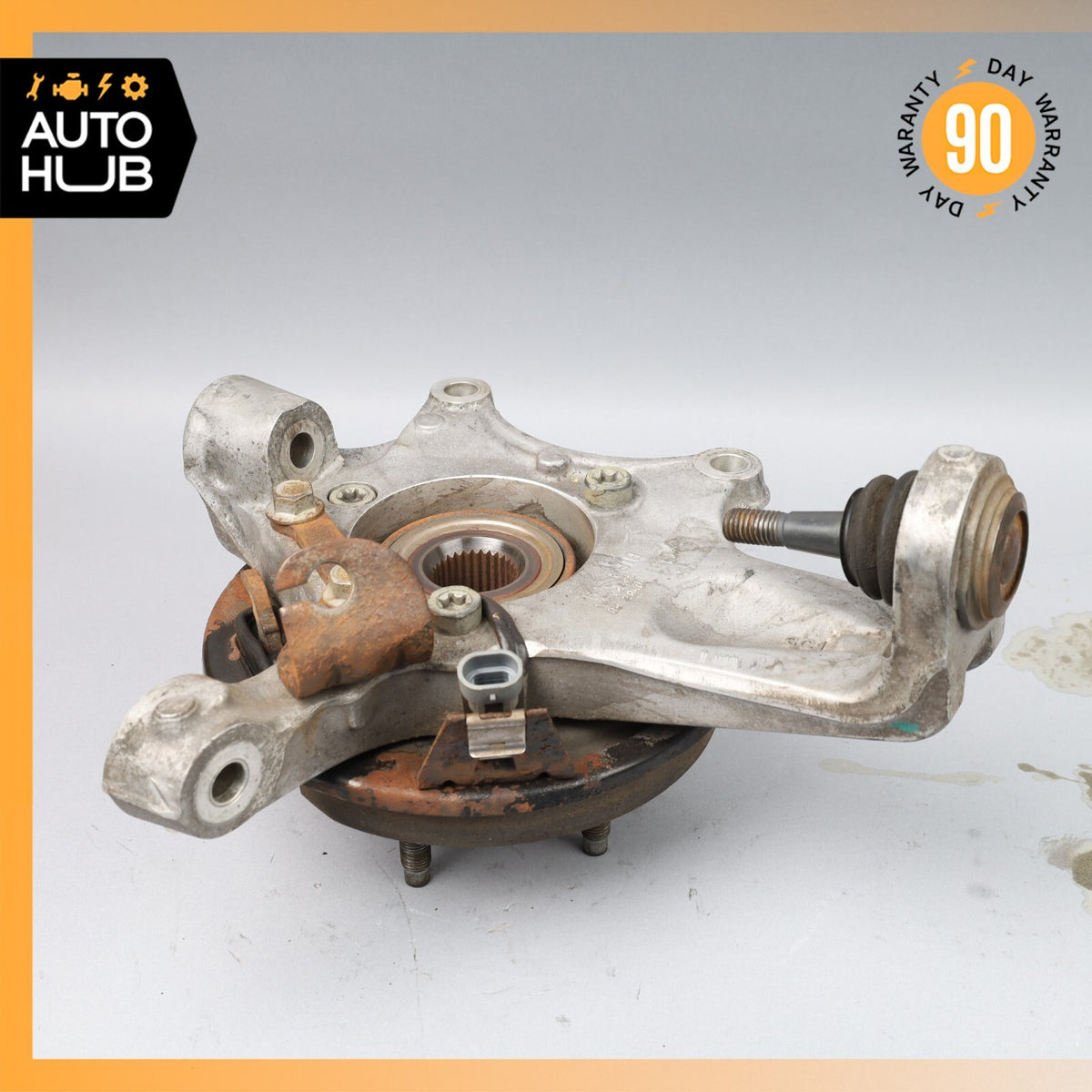 04-09 Cadillac XLR Rear Right Passenger Side Spindle Knuckle Hub 10372169 OEM - photo 12