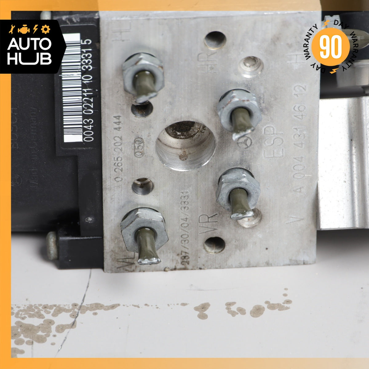 00-06 Mercedes W220 S430 S350 CL55 AMG ABS Anti Lock Brake Pump ESP Module OEM - photo 13