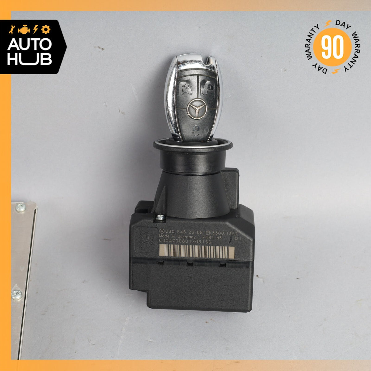 Mercedes R230 SL500 ECU Engine Computer EIS Ignition Switch Key Shifter Set - photo 4