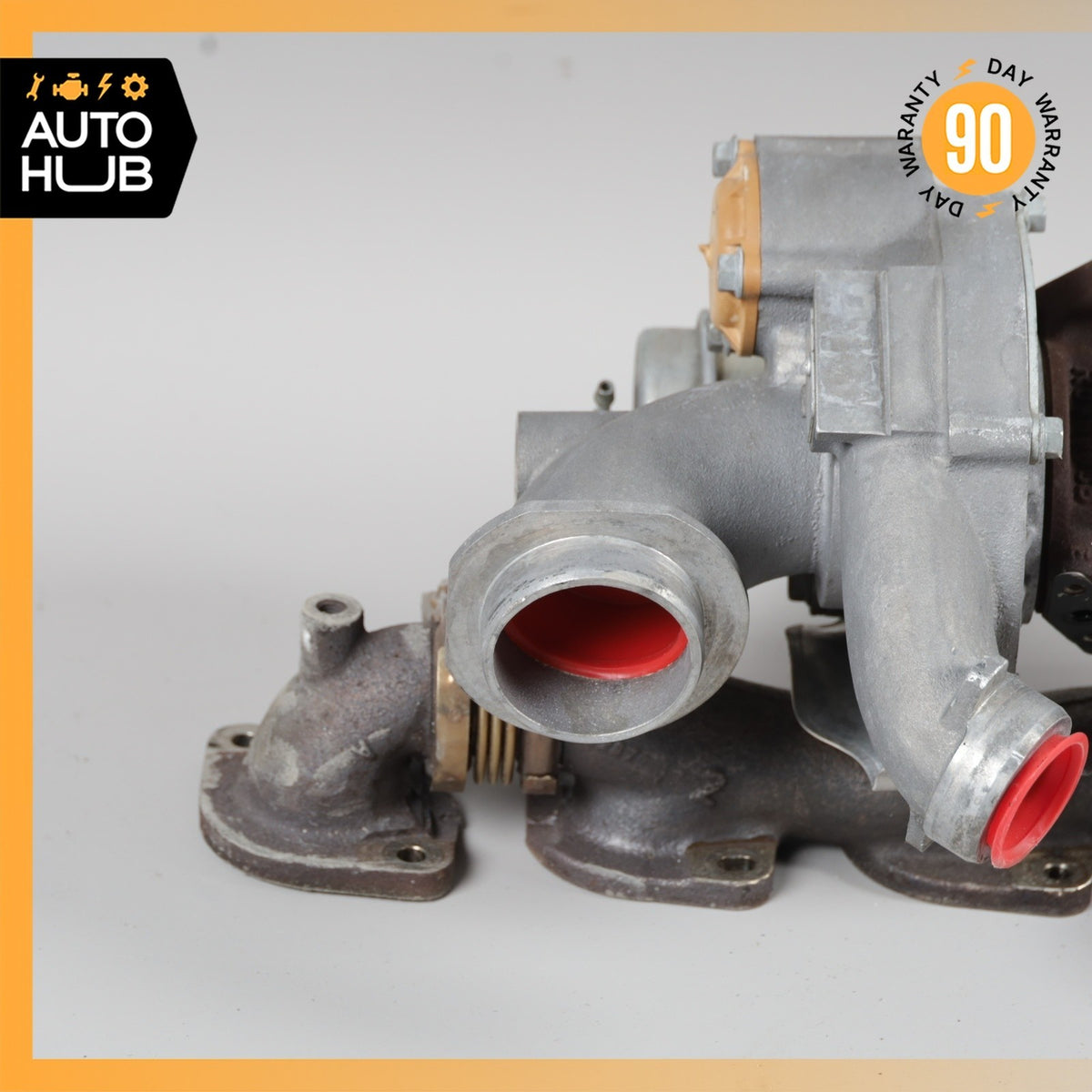 03-17 Mercedes W221 S600 SL600 M275 Turbocharger Turbo Manifold Right Side OEM - photo 2