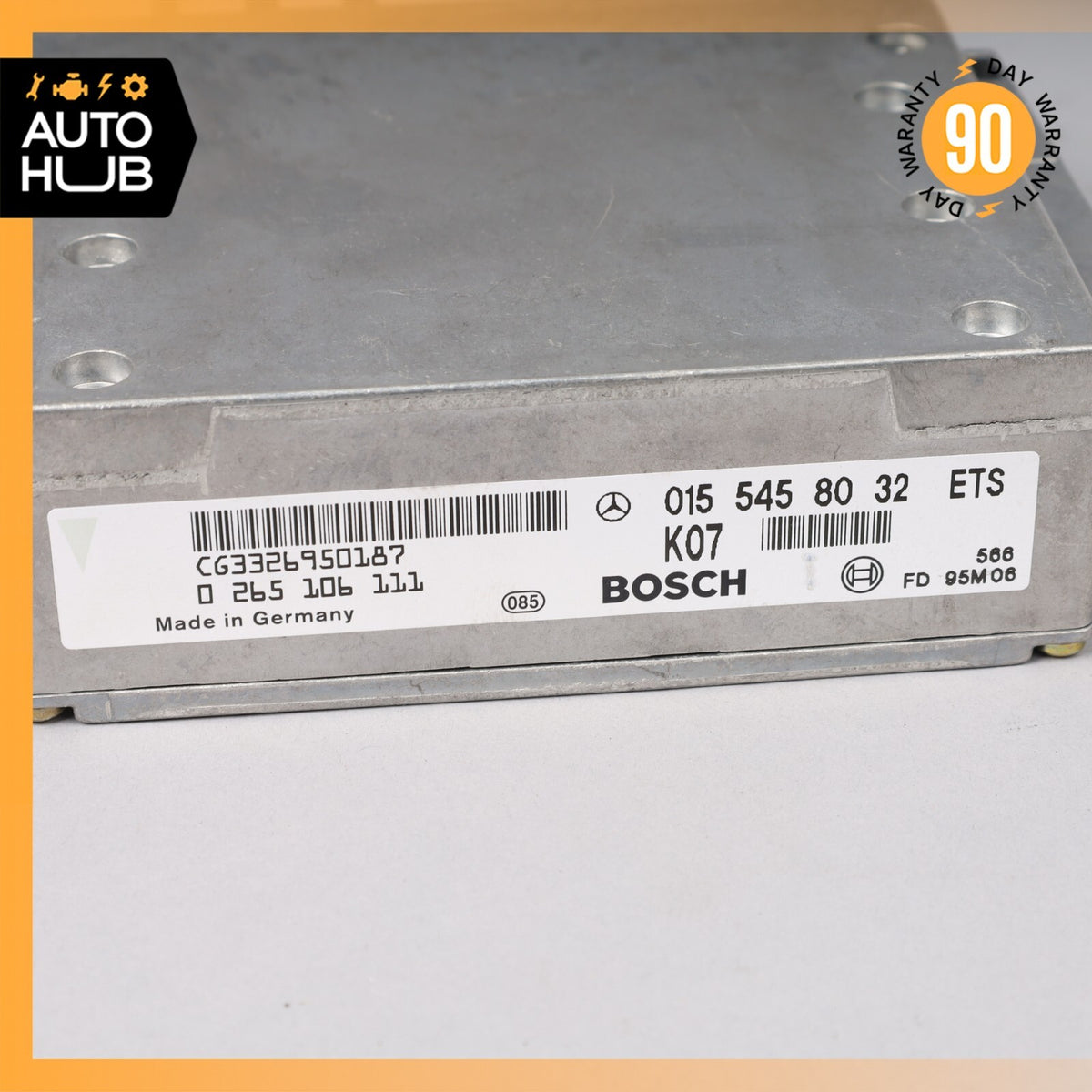 94-95 Mercedes R129 SL320 ETS ABS Traction Control Module 0155458032 OEM - photo 8