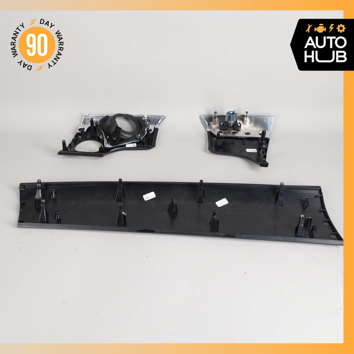 10-16 Porsche Panamera 970 Dashboard Cover Panel Trim Molding Set Piano Wood OEM - photo 12