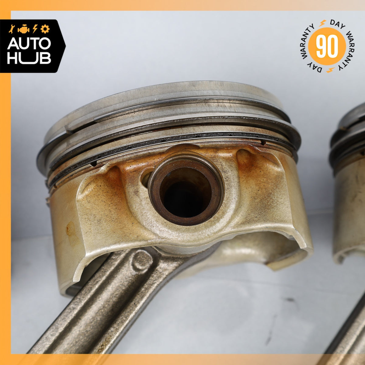 13-14 Audi S8 / Bentley GT 4.0L Engine Piston Connecting Rod Set 079107066EA OEM - photo 15