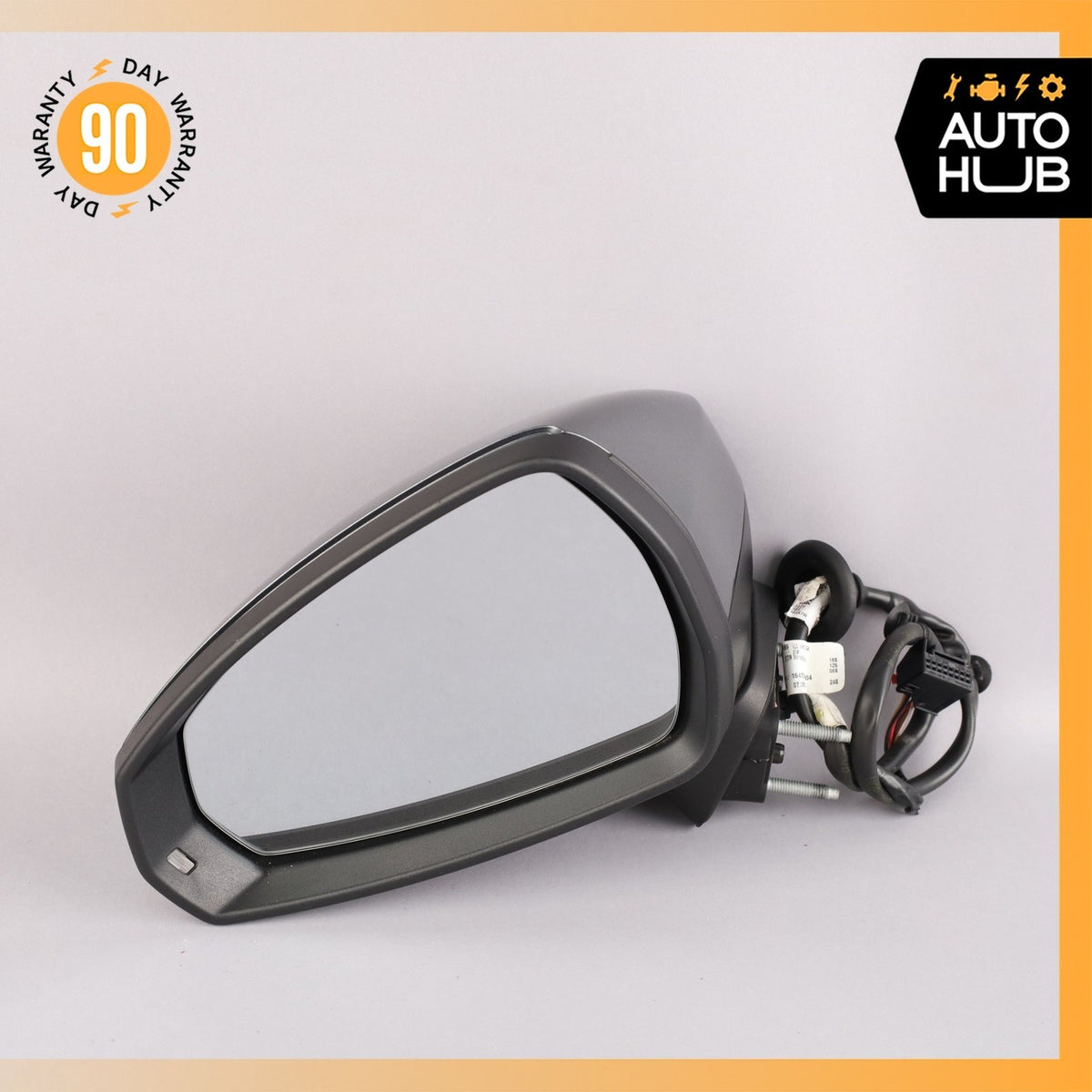 15-20 Audi 8V A3 S3 Front Left Driver Side Rear View Mirror Gray OEM - photo 2