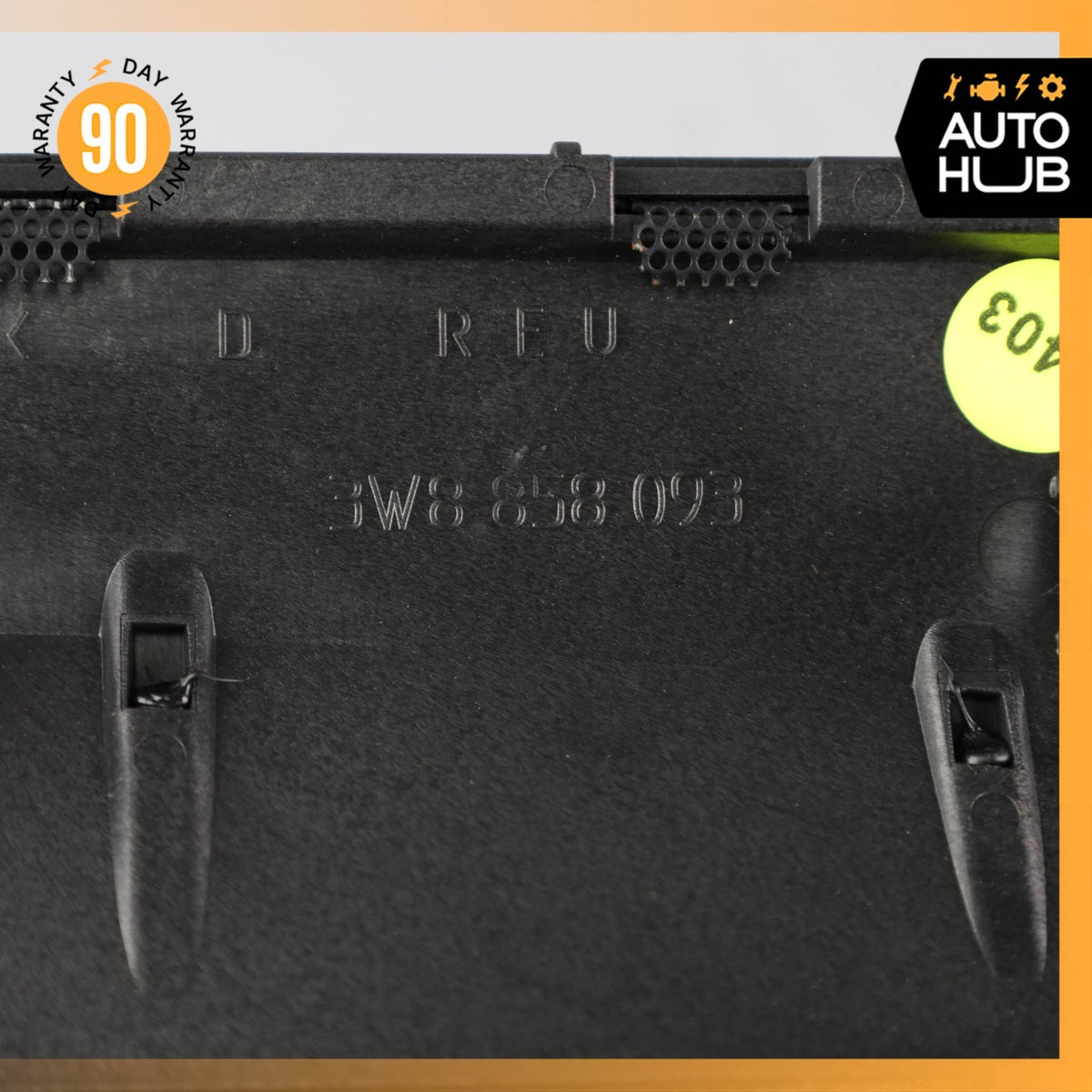 07-13 Bentley Continental GTC GT Dash Dashboard Speaker Cover Grille OEM 19k - photo 10