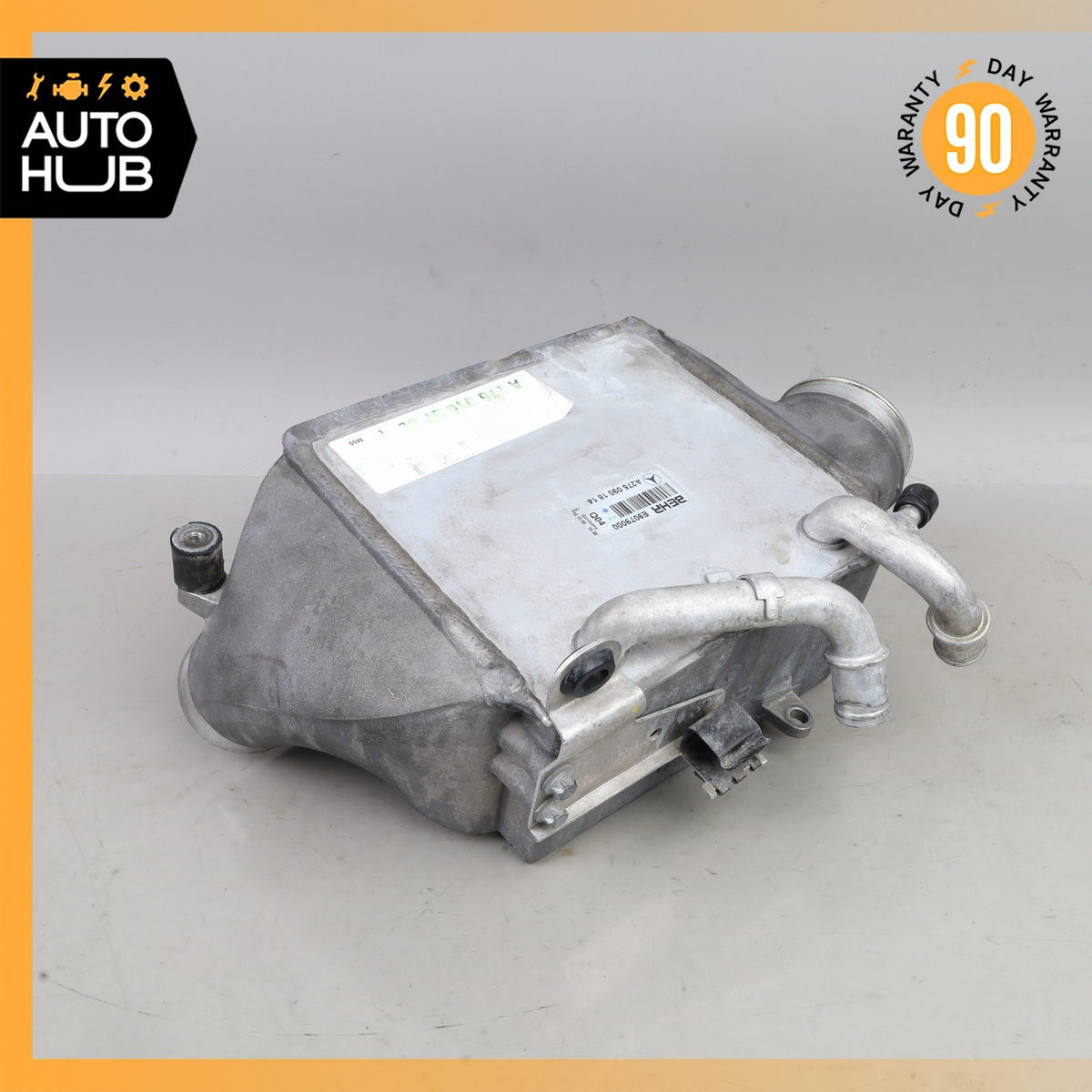 03-12 Mercedes W220 S600 CL600 S65 Left Driver Turbo Intercooler Radiator OEM - photo 4