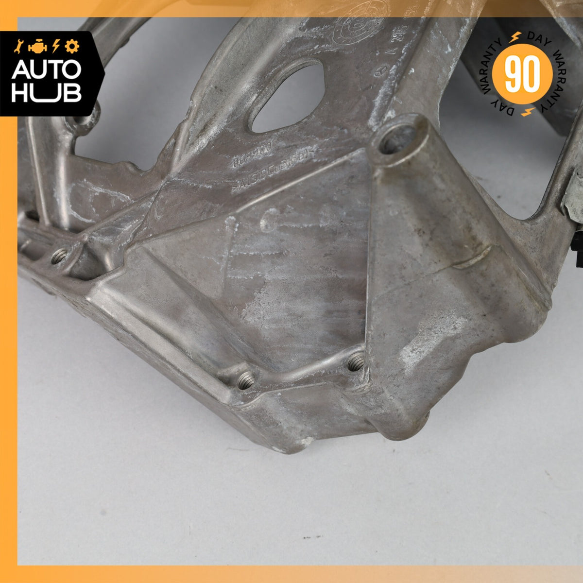 05-14 Mercedes W221 S600 SL65 S65 AMG Engine Motor Alternator Bracket OEM - photo 7