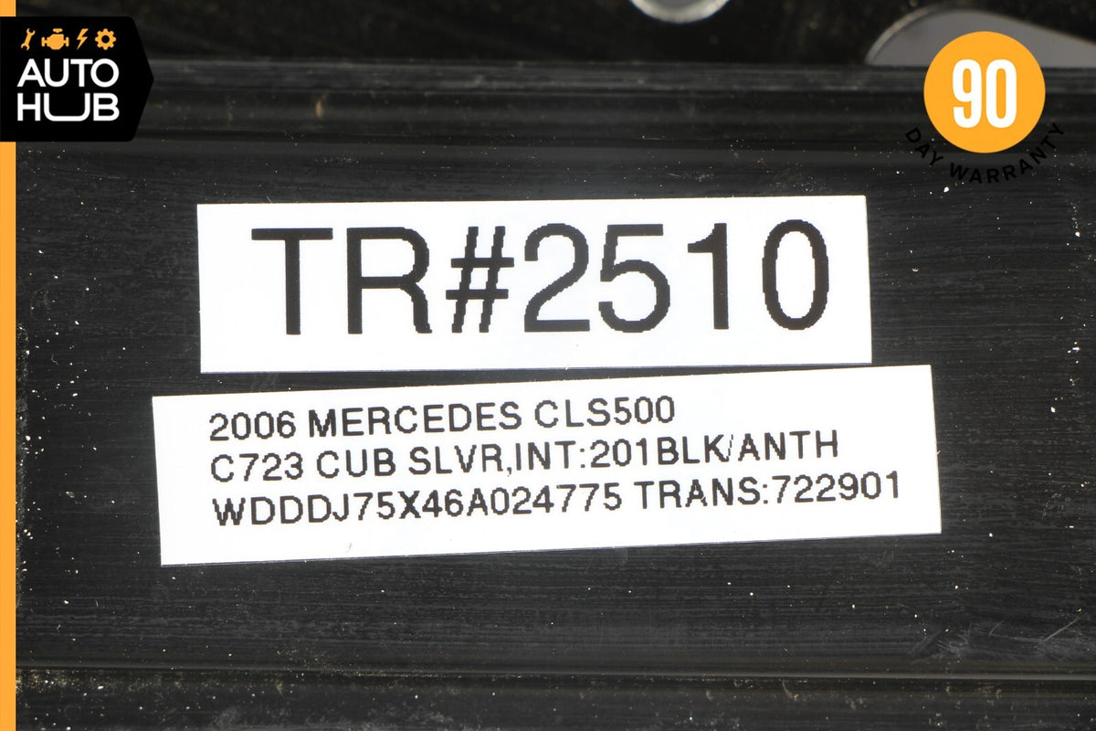 06-11 Mercedes W219 CLS500 CLS55 AMG Rear Right Door Window Regulator Motor OEM - photo 12