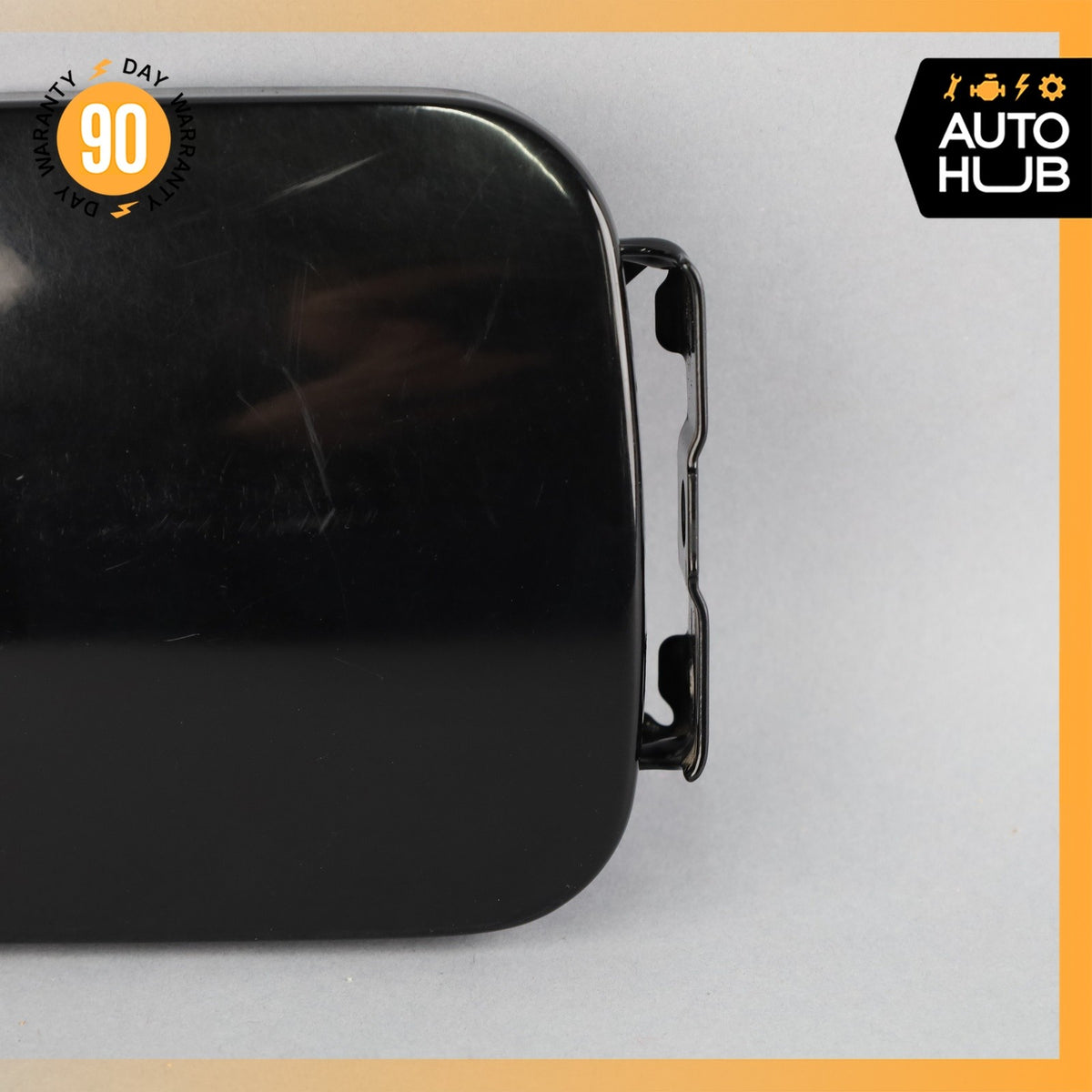 90-02 Mercedes R129 SL500 SL320 Fuel Gas Tank Door Lid Cover Black OEM - photo 3