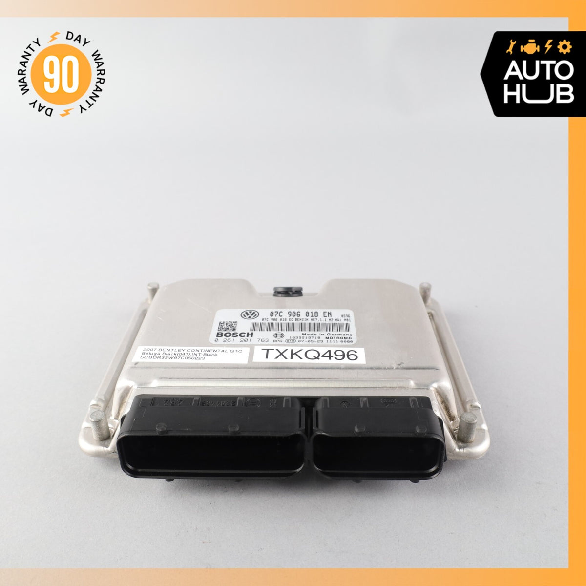 2007 Bentley Continental GTC GT 6.0L W12 Engine Control Module ECU OEM 62k - photo 6