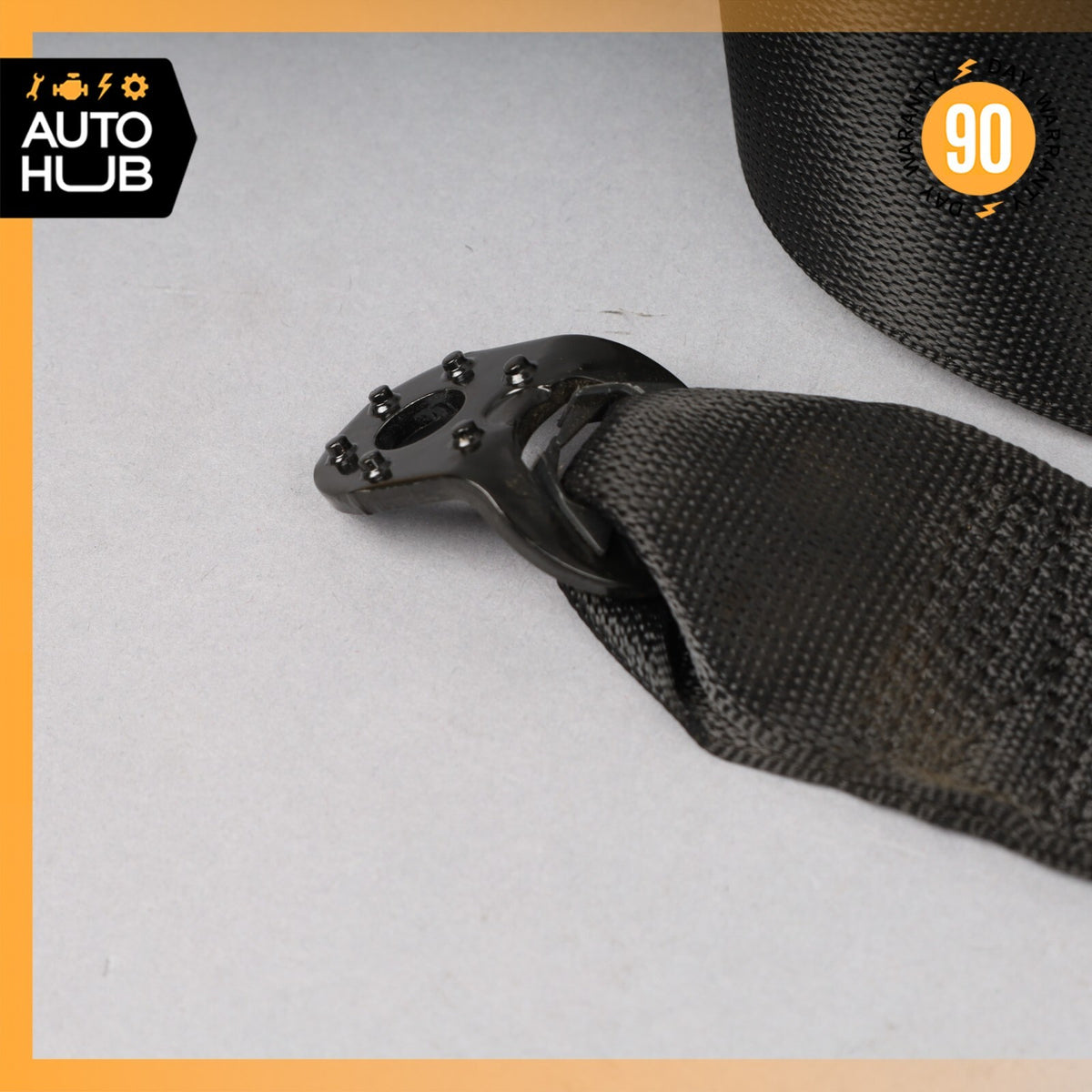 03-09 Mercedes W209 CLK500 CLK350 Rear Left or Right Side Seat Belt Black OEM - photo 11
