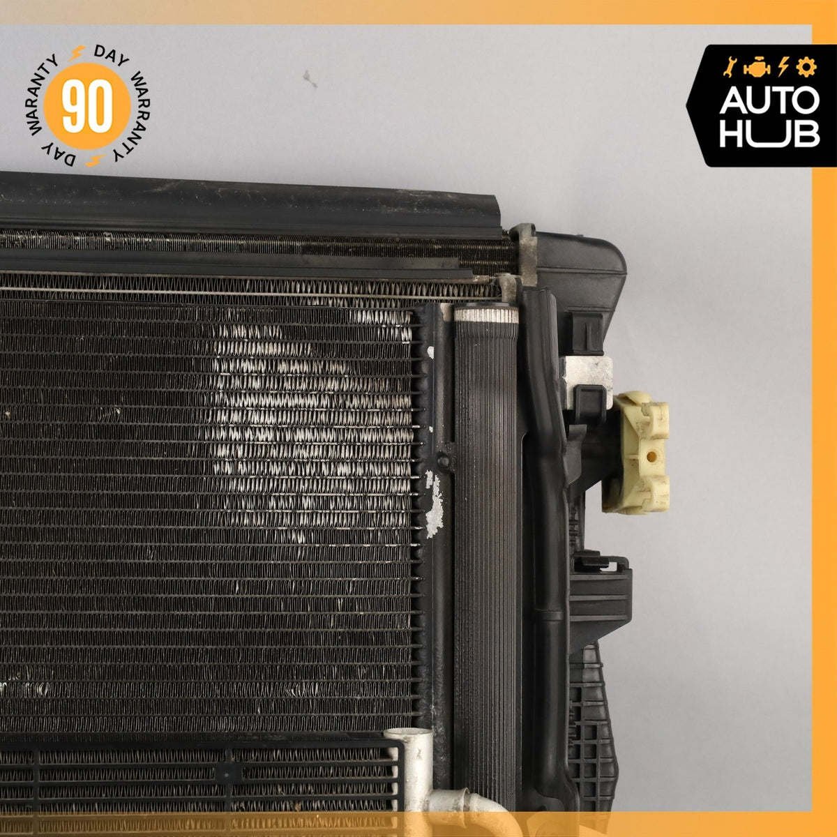 16-18 Audi 8V A3 E-Tron Engine Water Aux Cooling Radiator A/C AC Condenser OEM - photo 15