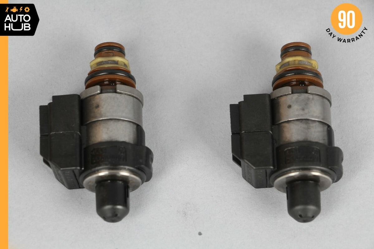Mercedes R350 CL550 722.9 Transmission Solenoid Valve Blue & Black Caps Set of 8 - photo 2