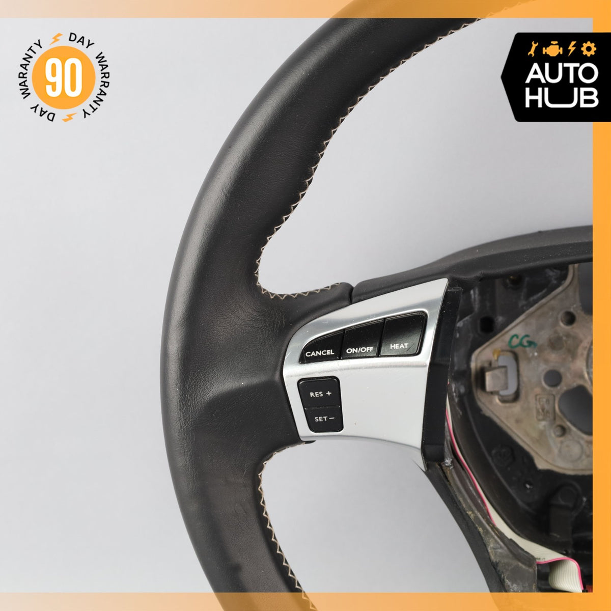 08-18 Bentley Continental GT GTC Flying Spur Driver Steering Wheel Leather OEM - photo 9