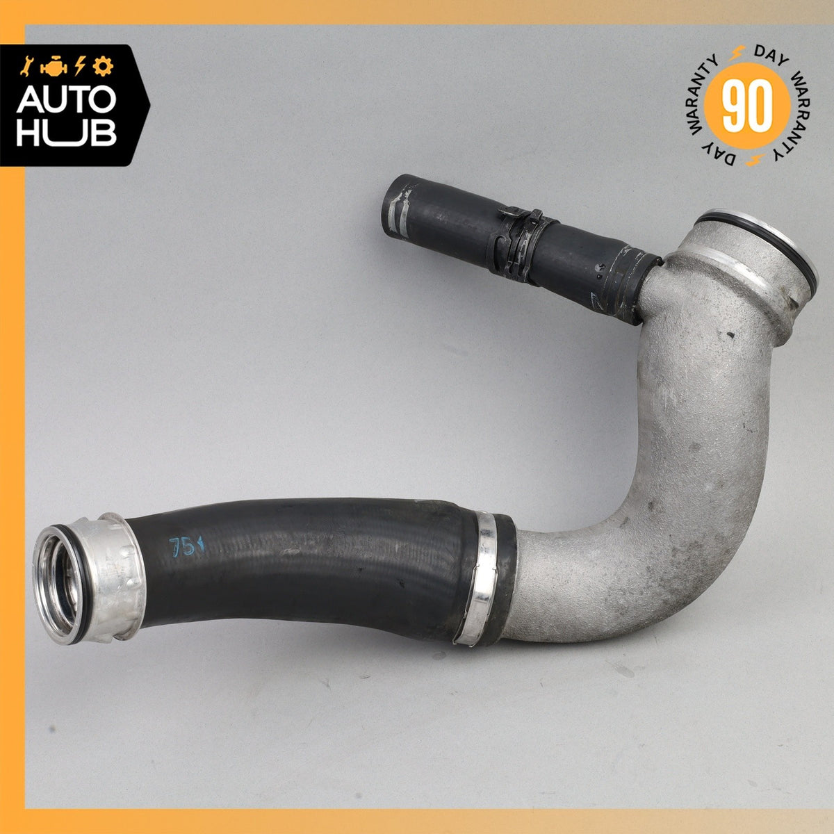 Porsche Cayenne 955 Engine Motor Right Coolant Hose Pipe 7L5145834 OEM - photo 10
