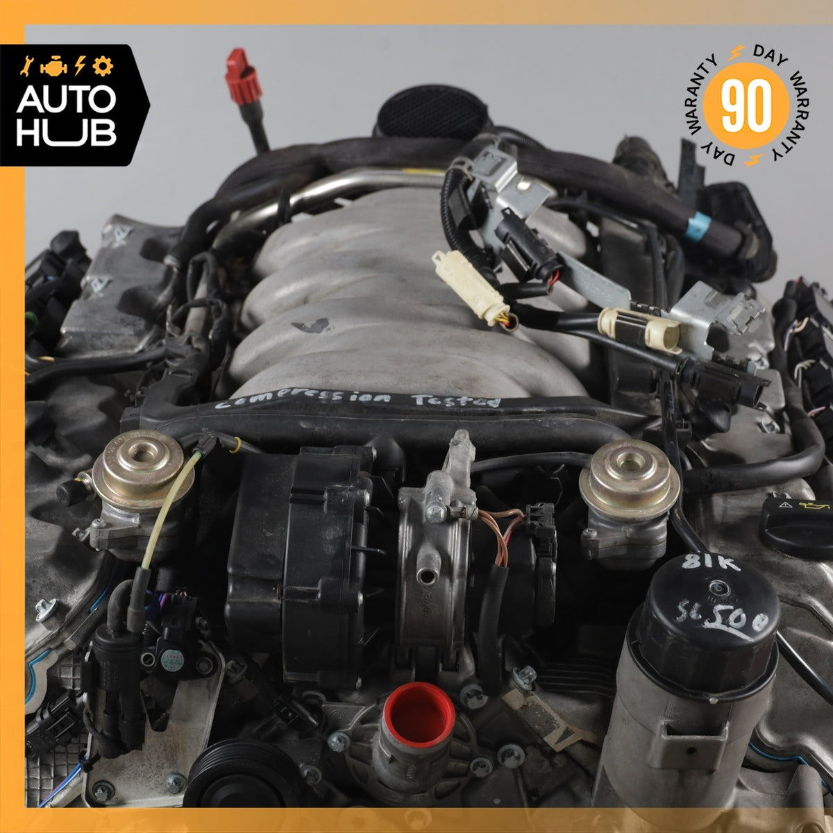 99-06 Mercedes R230 SL500 E500 CLK500 Engine Motor Assembly 5.0 V8 M113 OEM 81k - photo 8