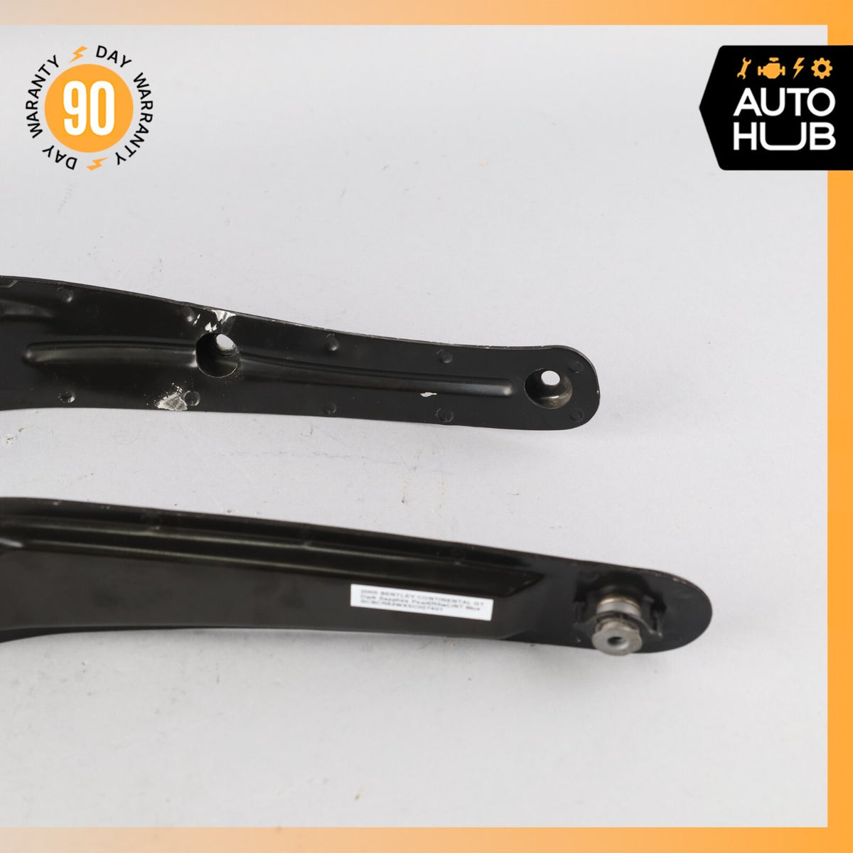 Bentley Continental GT GTC Front Radiator Grill Support Bracket Set of 2 OEM 65k - photo 7