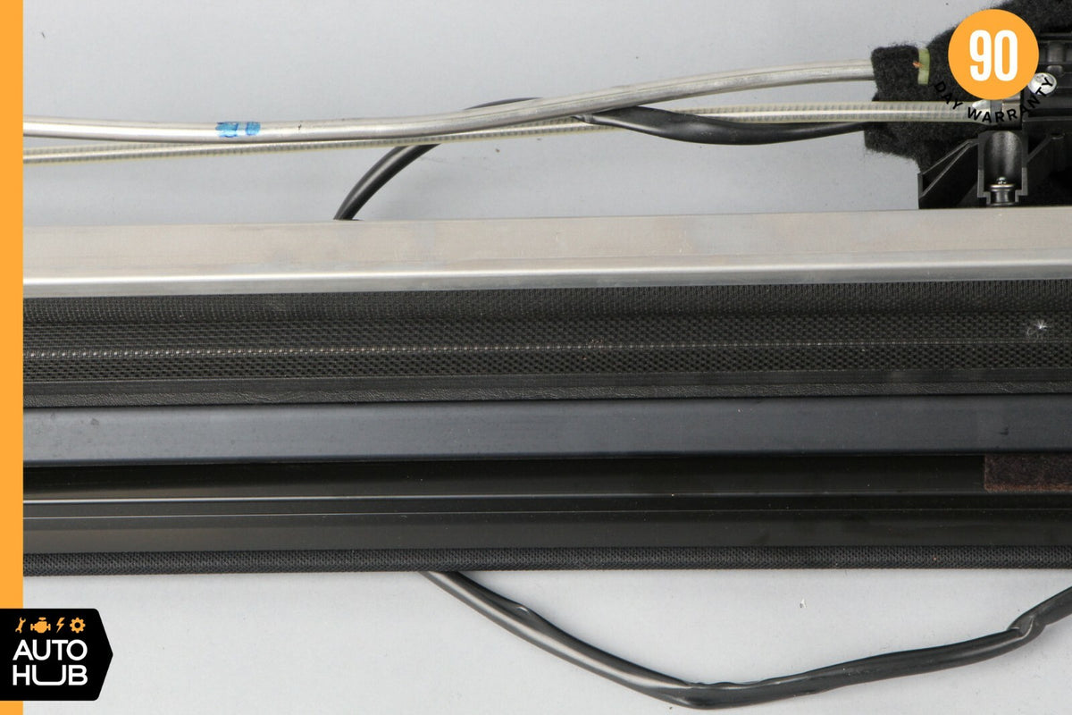 07-13 Mercedes W221 S63 S550 Rear Window Sun Shade Screen Roller Blind Black OEM - photo 3