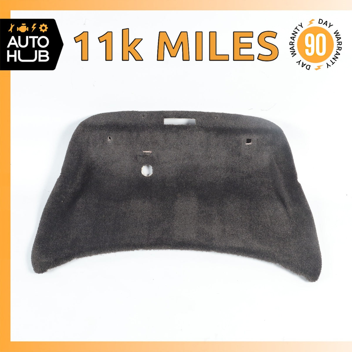 10-19 Aston Martin Rapide Rear Trunk Boot Lid Trim Cover Black OEM 11k - photo 1
