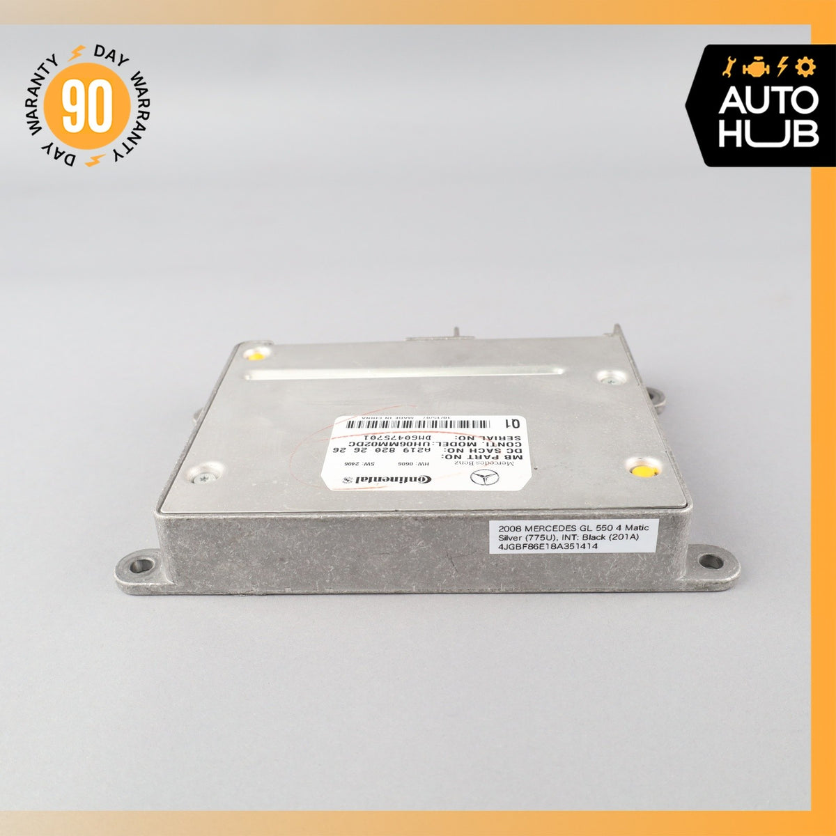 06-12 Mercedes X164 GL550 E350 Communication Control Module 2198202626 OEM - photo 3
