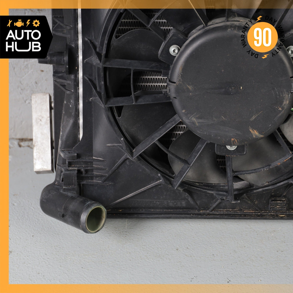 99-04 Porsche Boxster 986 Right Engine Radiator Condenser Cooling Fan OEM 61k - photo 5