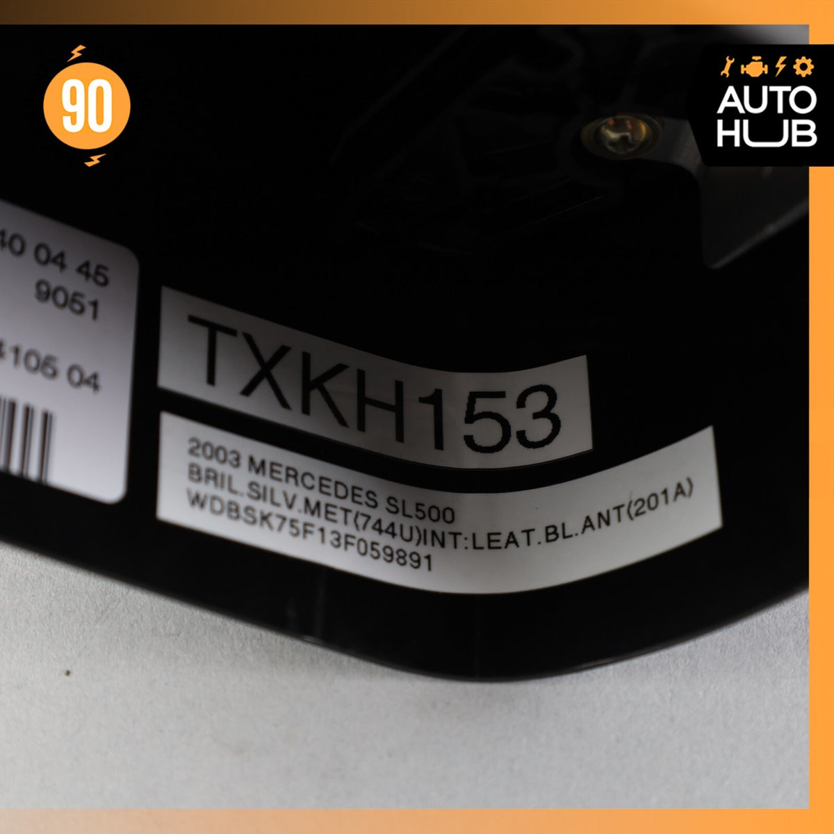 03-06 Mercedes R230 SL500 SL55 AMG Steering Column Switch Clockspring Shroud OEM - photo 13