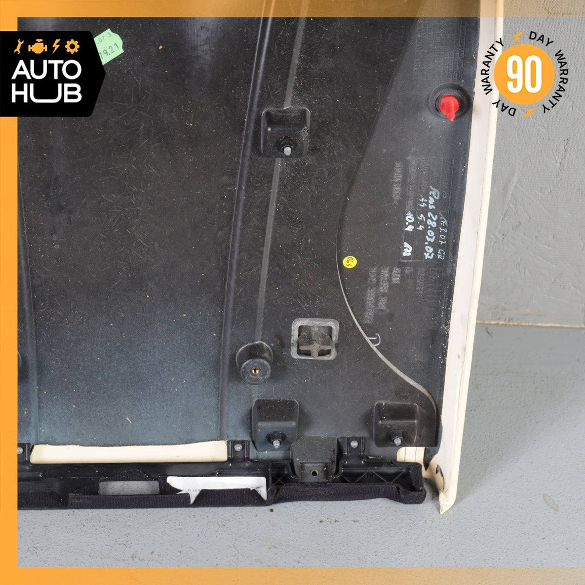 07-11 Bentley Continental GTC GT Seat Back Cover Panel Front Right Side OEM 40k - photo 17