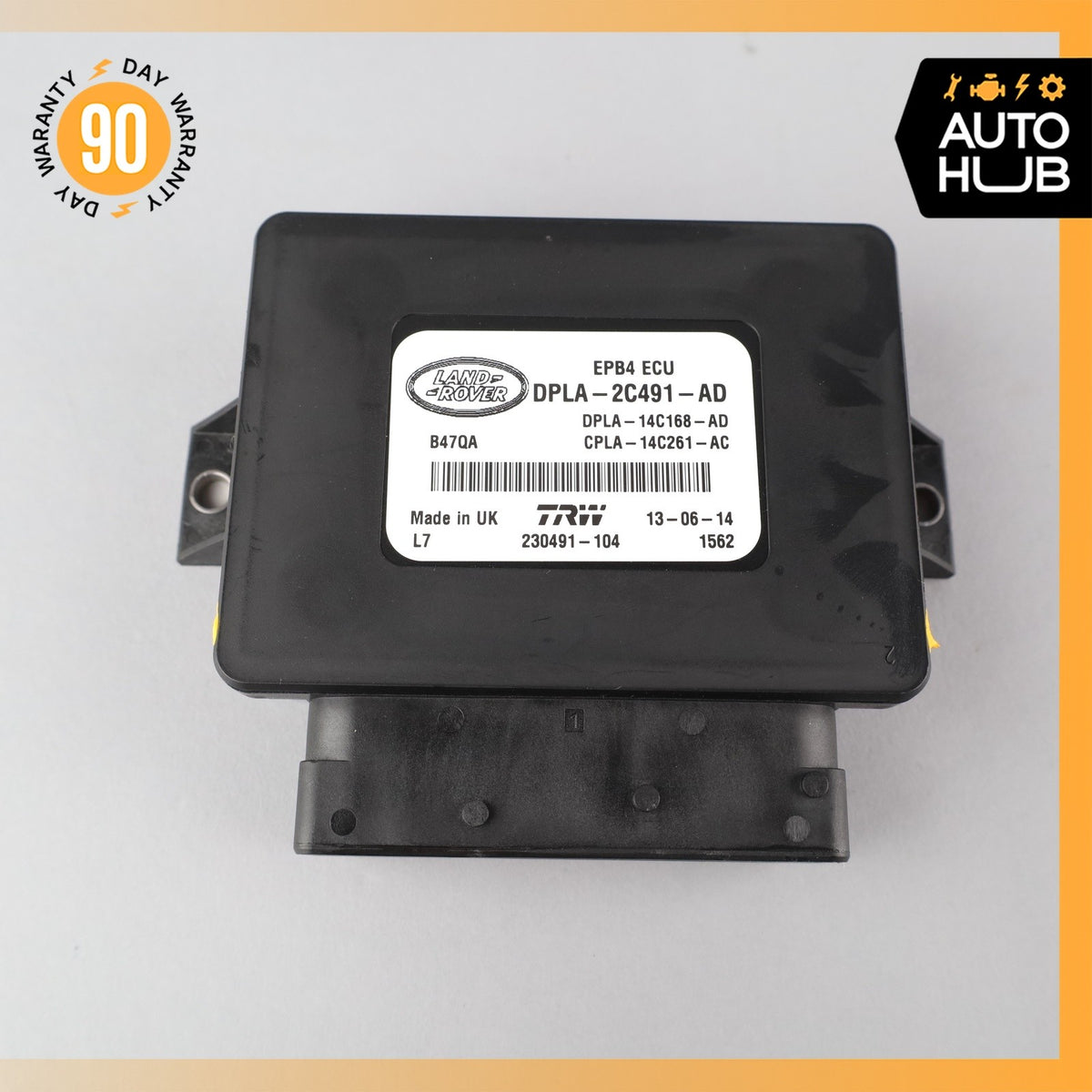 14-15 LR Range Rover L405 L494 Hand Brake Auto Parking Control Module Unit OEM - photo 6