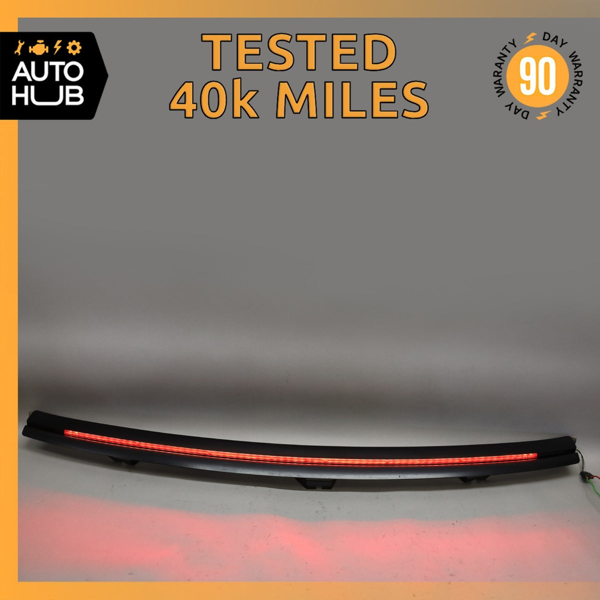 06-18 Bentley Continental Flying Spur Sedan Third Brake Stop Light Lamp OEM 40k - photo 1
