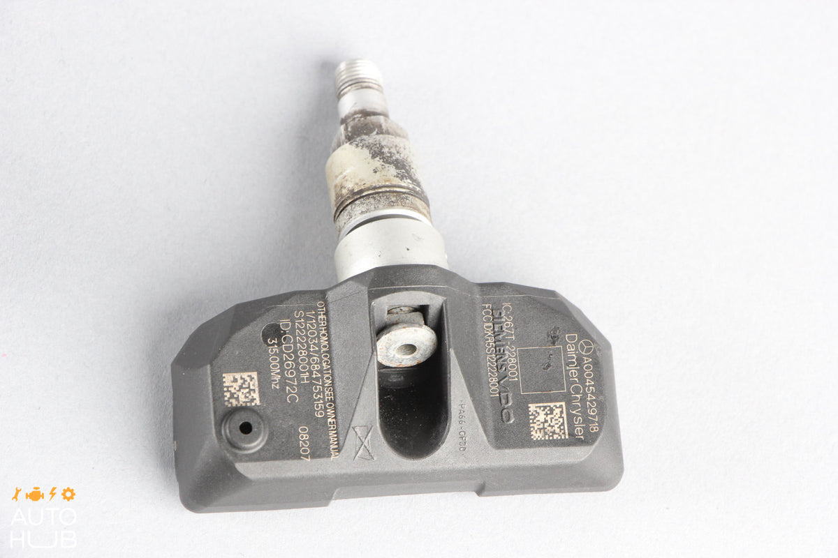 06-11 Mercedes W220 S500 CL500 SL600 TPMS Tire Pressure Sensor 315 Mhz OEM - photo 5