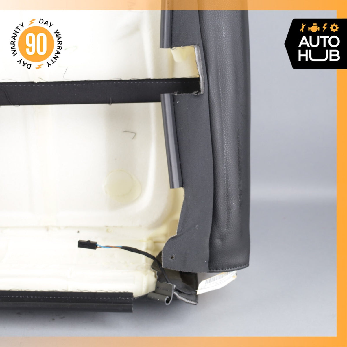 11-18 Porsche Cayenne 958 Front Right Side Seat Upper Cushion Black OEM - photo 18