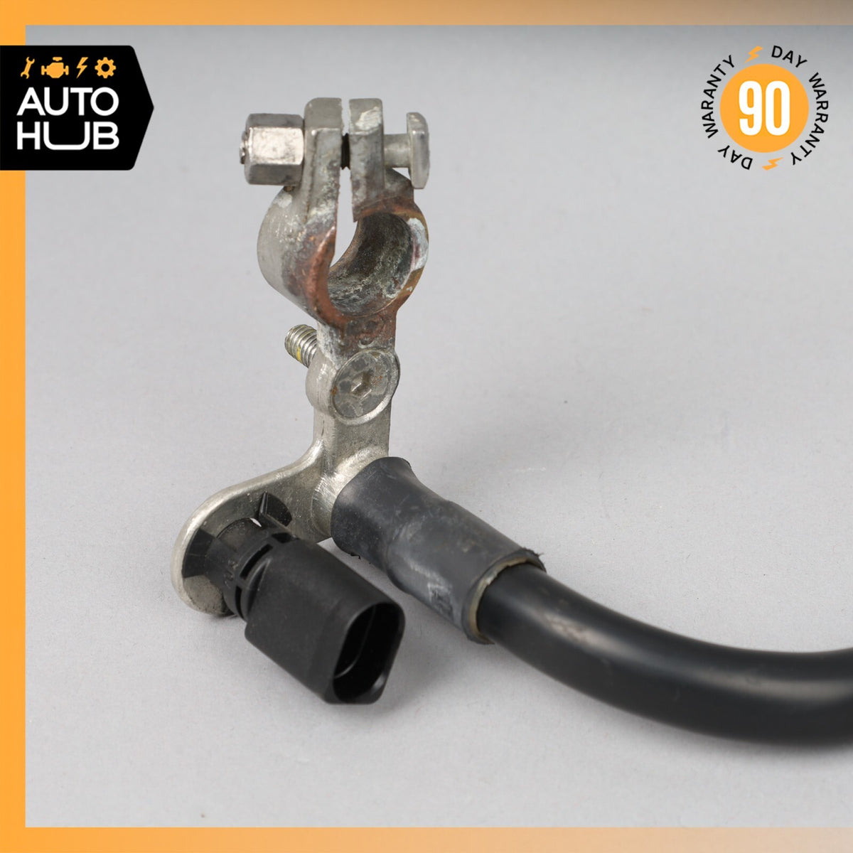 03-12 Bentley Continental GT GTC Flying Spur Negative Battery Cable Harness OEM - photo 9