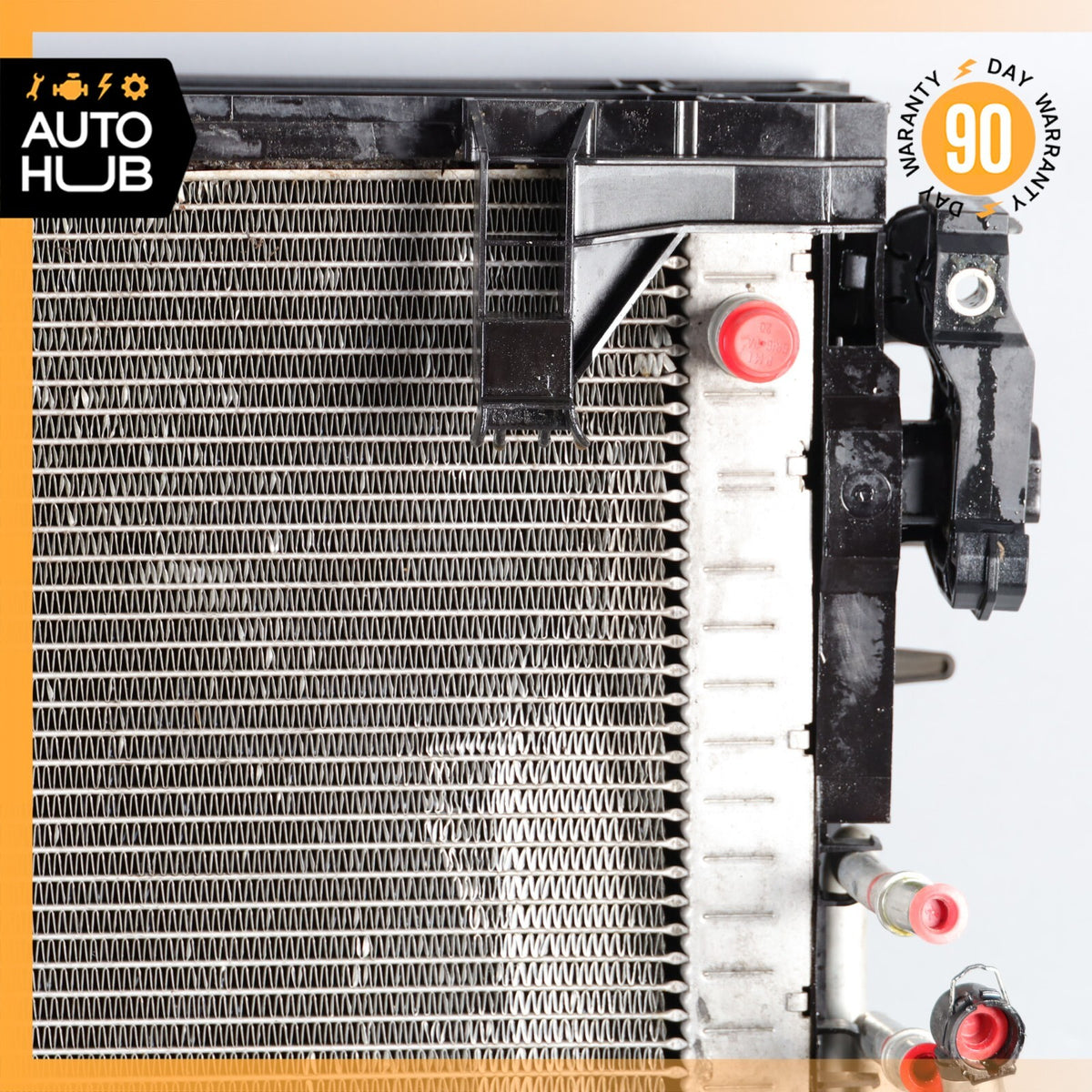 10-19 BMW F10 550i 650i Cooling Radiator A/C Condenser Oil Cooler OEM - photo 12