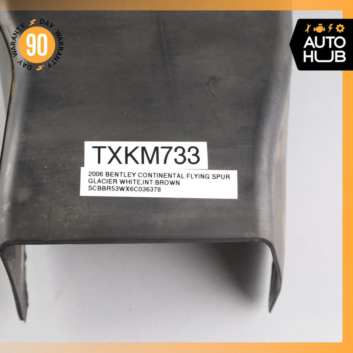 Bentley Continental Flying Spur Left Side Intercooler Air Duct Shroud OEM 56k - photo 7