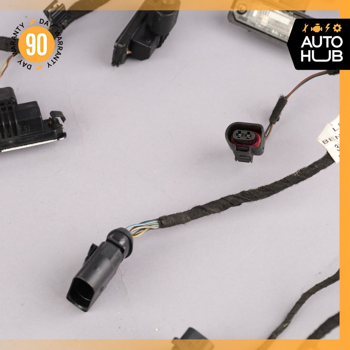 Bentley Continental GT GTC Rear Bumper Parking Sensor Wire Harness PDC OEM - photo 11