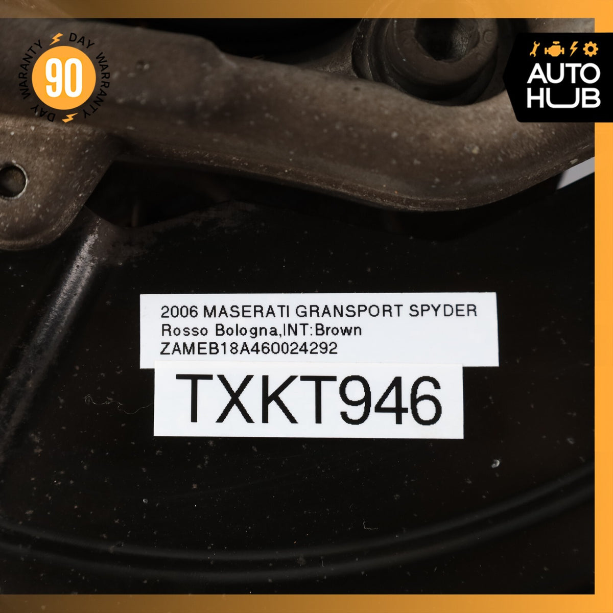 06-07 Maserati M138 GranSport Spyder Rear Left Side Spindle Knuckle Hub OEM 46k - photo 13