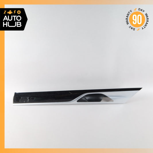 BMW G12 740Li LWB Rear Right Door Cover Panel Trim Molding Wood 7851836 OEM - photo 1