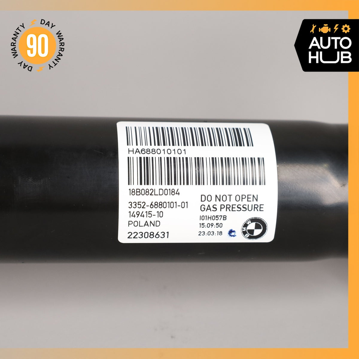 17-21 BMW i3 I01 REX Hybrid Rear Right Shock Strut Absorber 33526880102 OEM 46k - photo 6