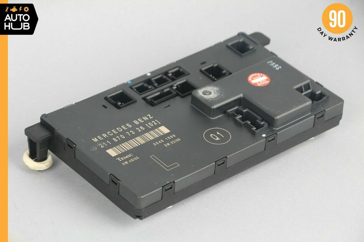 03-09 Mercedes W211 E350 E500 Front Left Side Door Control Module 2118707326 OEM - photo 1