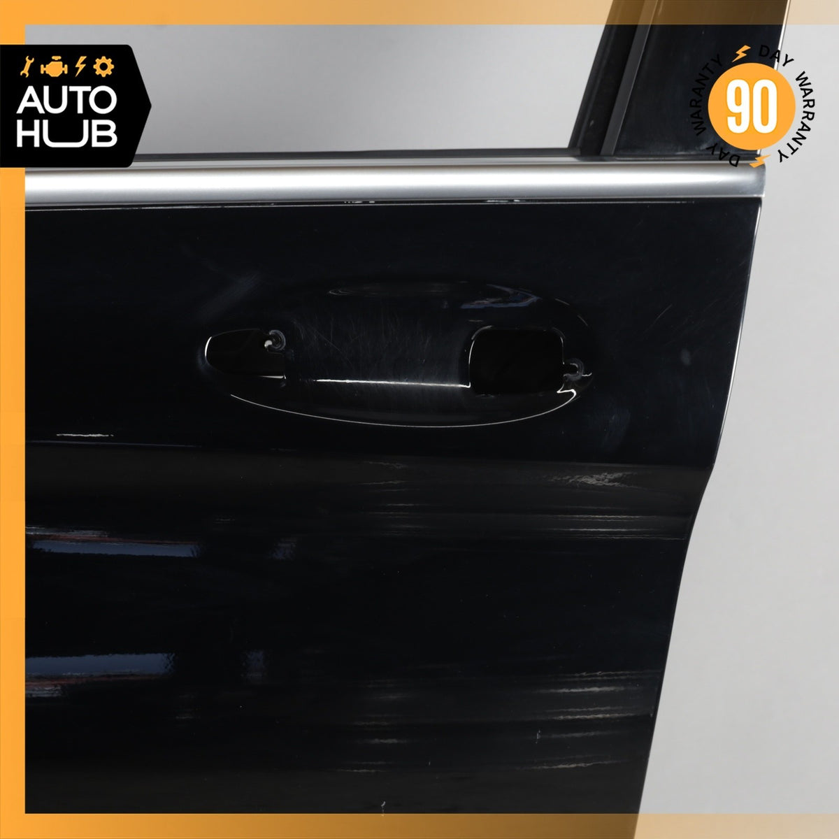 15-21 Mercedes W205 C300 C350e C400 C450 AMG Left Side Door Shell Black OEM 74k - photo 8