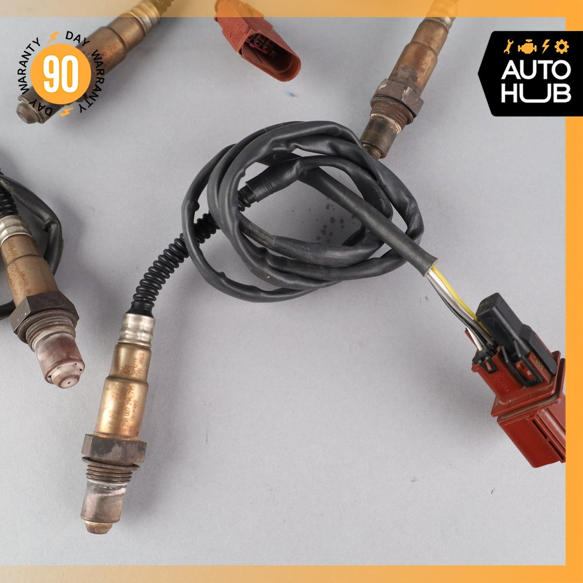 Bentley Continental GT Front & Rear Oxygen O2 Sensor Lambda Set 07C906262AT OEM - photo 14