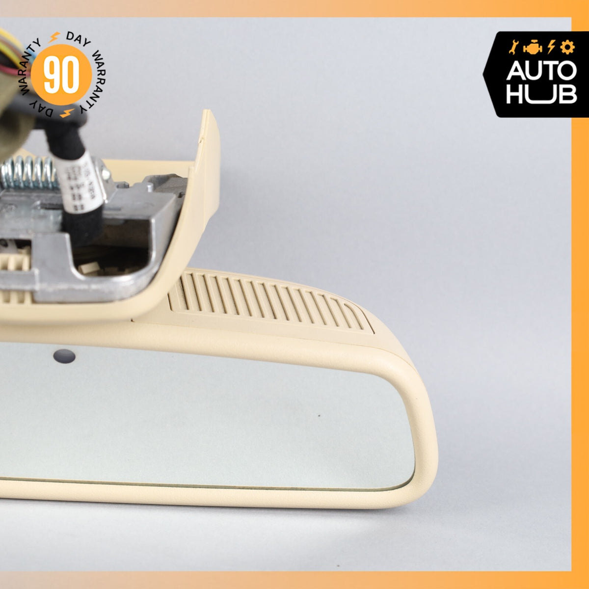 07-12 Mercedes R230 SL550 SL55 Interior Rear View Mirror Beige 2308102317 OEM - photo 4