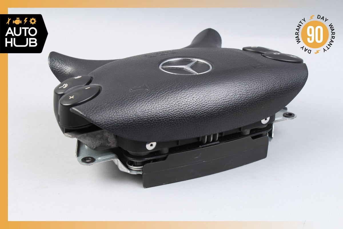 Mercedes R230 SL500 SL55 AMG CLK500 E350 Steering Wheel Airbag Air Bag Black OEM - photo 8
